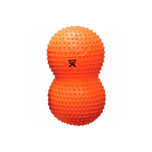 CanDo Inflatable Exercise Sensi-Saddle Roll, Orange, 20" Dia. x 39"L